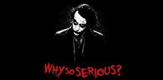 Joker Why So Serious By Mjlynch712