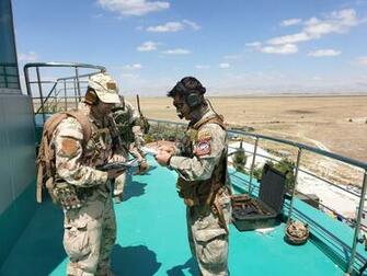 Turkish And Slovakian Jtac Operators During Nato Training