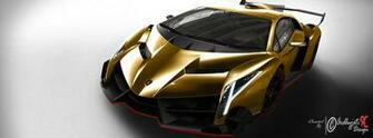 Lamborghini Veneno Gold Colour By Ardhyjatixdesign