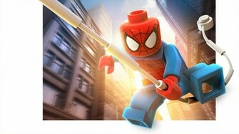 Spider Man Lego Marvel Super Heroes Render Just Push Start