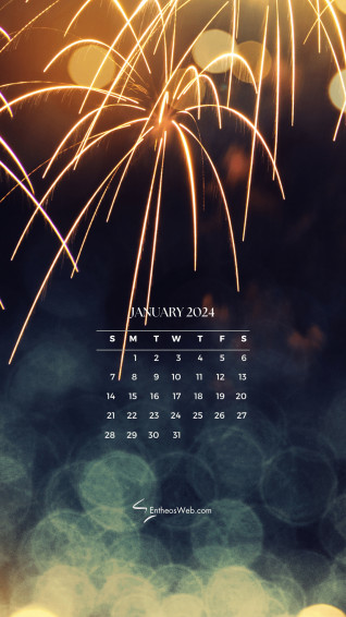 January Phone Wallpaper Calendars Entheosweb