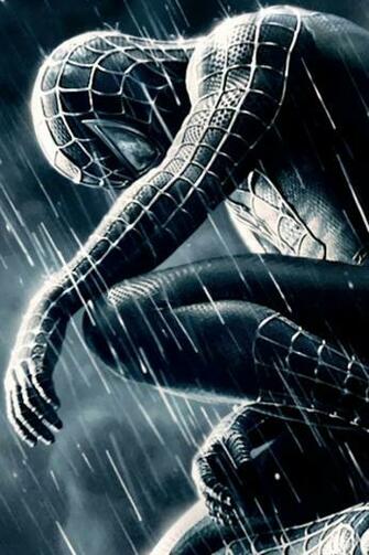 Retina Spiderman Logo HD Wallpaper For iPhone