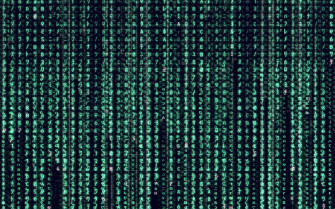 Neon Turquoise Blue Japanese Matrix 9h4qw5fut9kg0l9h Wallpaper