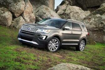 Ford Explorer Platinum U502 Suv Wallpaper Background