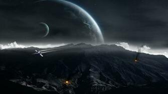 Film Spaceship Space Wallpaper