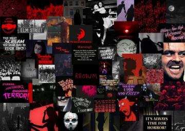 Horror Aesthetic Laptop Wallpaper In Halloween
