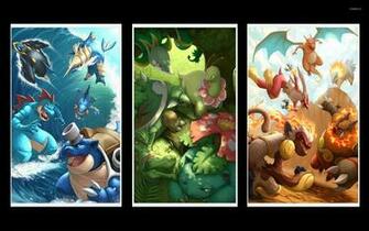 Starter Pokemon Desktop And Mobile Wallpaper Wallippo