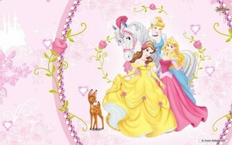 Wallpaper Cartoon Disney Princess