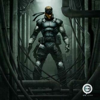 Mgs Solid Snake By Emilgoska