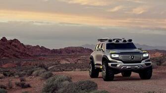 Cars Desert Concept Suv Offroad Mercedes Benz