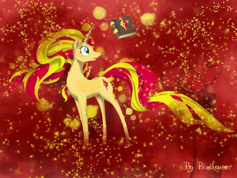 Sunset Shimmer Wallpaper Attempt By Binikastar