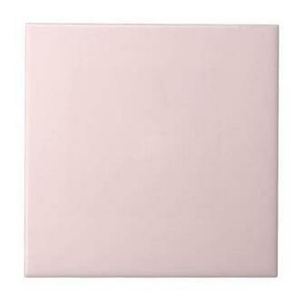 Misty Rose Light Baby Pink Solid Color Background Small Square Tile
