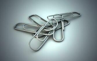 Paper Clips Wallpaper