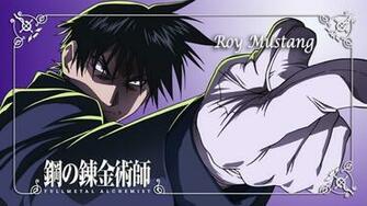 Full Metal Alchemist Brotherhood Roy Mustang Wallpaper