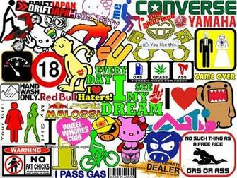 Jdm Sticker Bomb HD Wallpaper Car Pictures