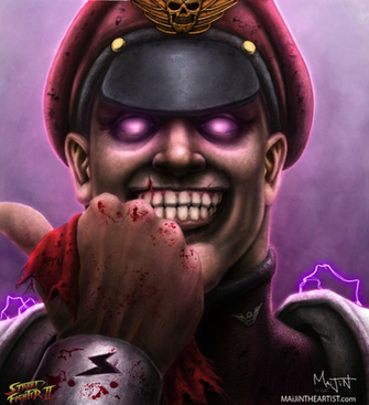 Bison Streetfighter Ii By Maijintheartist