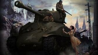 M4 Sherman Tank Wallpaper