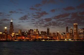Chicago Skyline Background
