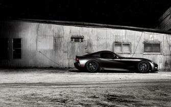 White Cars Roads Vehicles Dodge Viper Supercars Tuning Wheels Racing