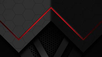 Wallpaper 4k Abstract Dark Red Line