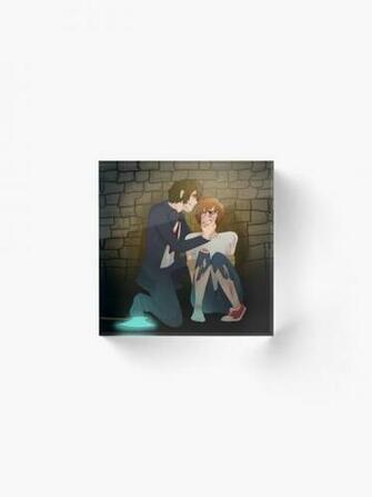 Merome Bajan And Jerome With Background Wow Acrylic Block By