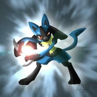 Lucario By Midnightcambion
