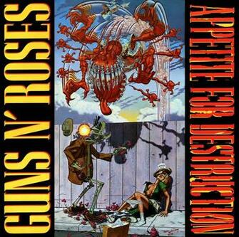 Guns N Roses Heavy Metal Hair Hard Rock Poster Wallpaper Background