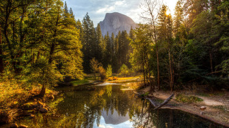 Yosemite National Park Golden Light Aiy2tm6ouxjizhzy Wallpaper