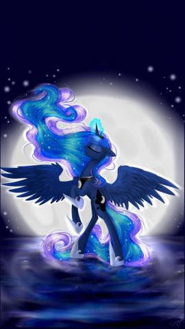 Princess Luna My Little Pony Mobile Wallpaper