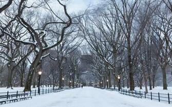 New York Winter Wallpaper