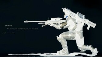 Halo Master Wallpaper Chief Sniper