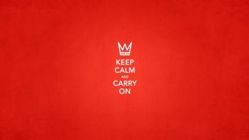 Keep Calm And Carry On Desktop Wallpaper