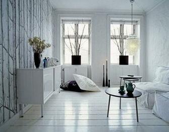 Tree Wallpaper Inspiring Living Rooms