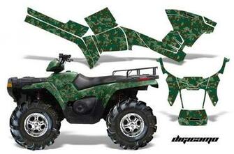 Polaris Sportsman Atv Graphics Digicamo Green Quad