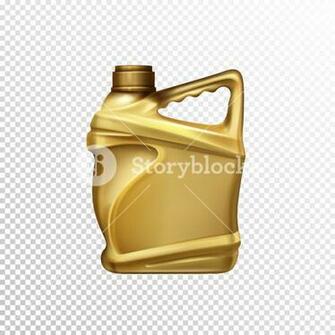 Engine Oil Car Lubricant Or Gasoline Additive Blank Plastic
