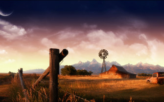 Country Western Wallpaper