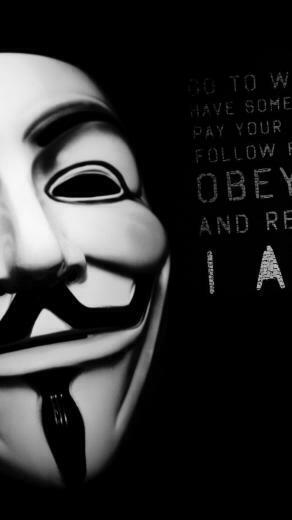 Anonymous Wallpaper HD For iPhone Net