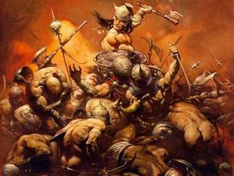 Frank Frazetta Wallpaper Art Painting Desktop Background