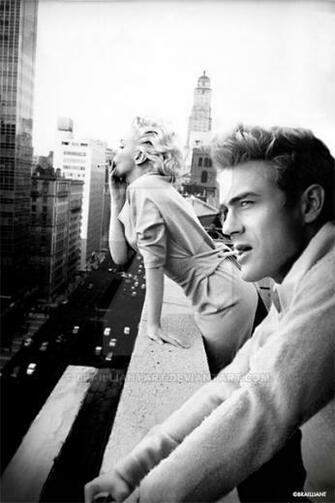 Marilyn Monroe And James Dean Brailliant By Brailliantart On