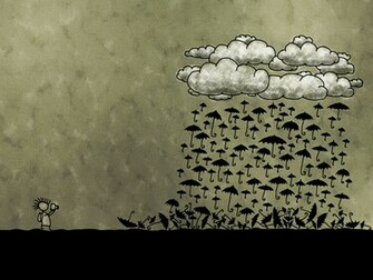 Rainy Day Desktop Wallpaper Vladstudio