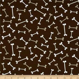 Dog Bone Background Kanvas Yard Bones Brown