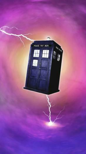 Doctor Who iPhone Wallpaper The Tardis