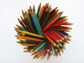 Colored Pencils Wallpaper