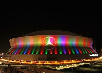 New Orleans Saints Superdome Flag Awesometer Post