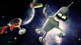 Futurama Bender Wallpaper Cigars