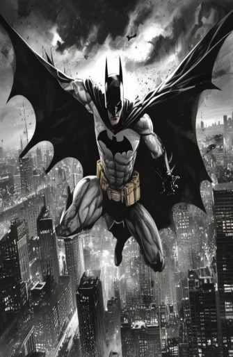 Black And White Batman Wallpaper