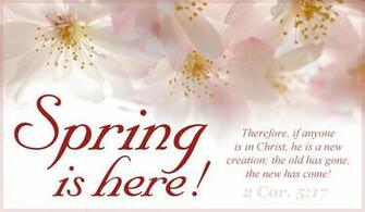 Spring Christian Wallpaper With Scripture Quotes