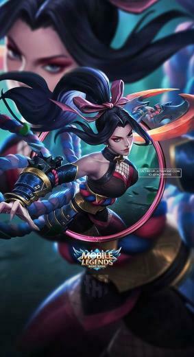 Wallpaper Phone Hanabi Scarlet Flower By Fachrifhr Moba Mobile
