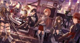 Sword Art Online Season Kirito And Asuna Gun Gale Concept