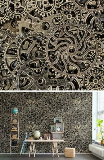 Steampunk Mechanics In For The Home Bathroom